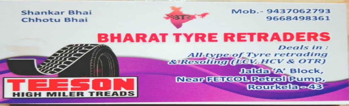 BHARAT TYRE RETREADERS                GSTIN -21CLEPR3320M1Z7